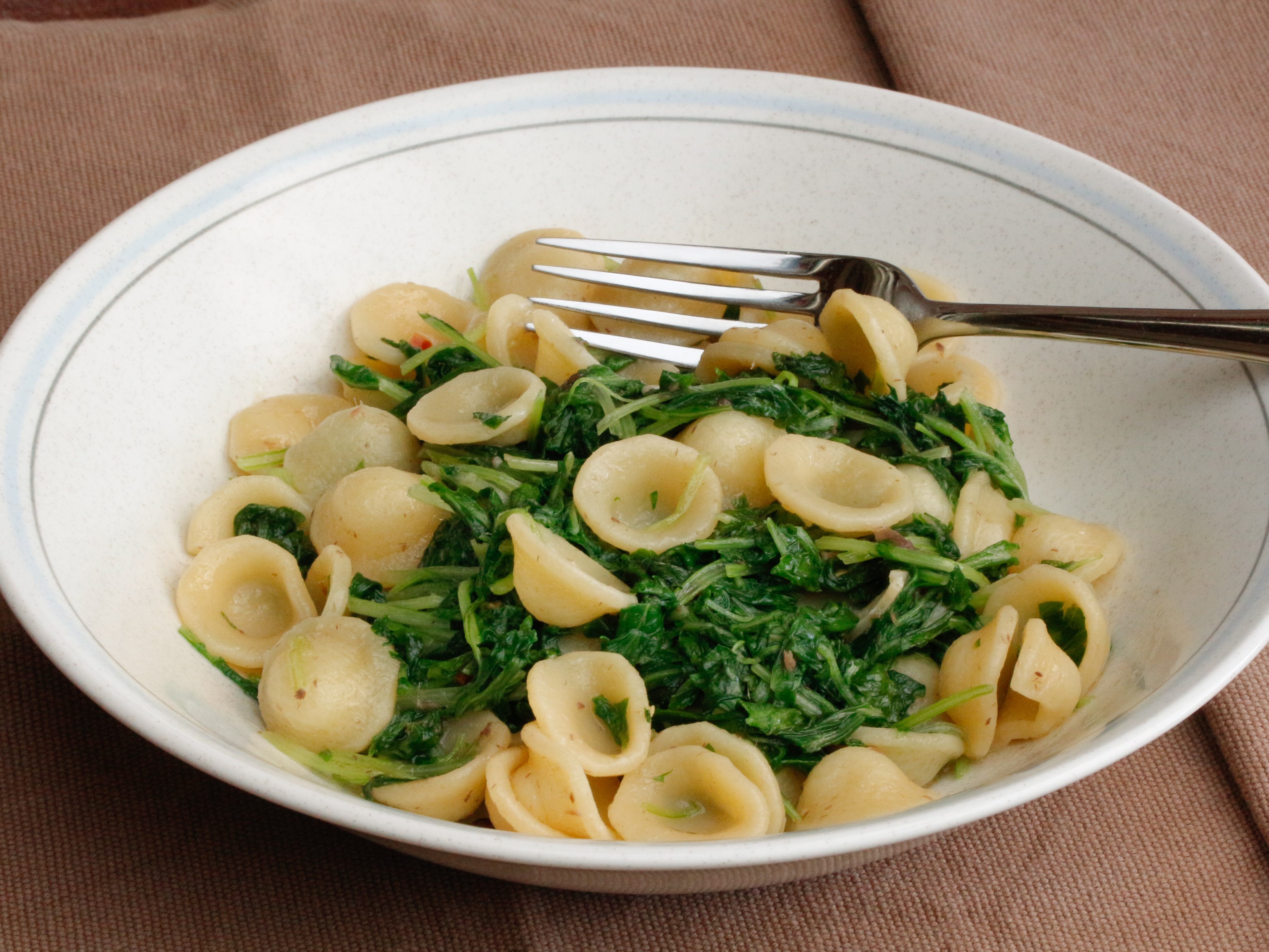 Orecchiette alla crudaiola