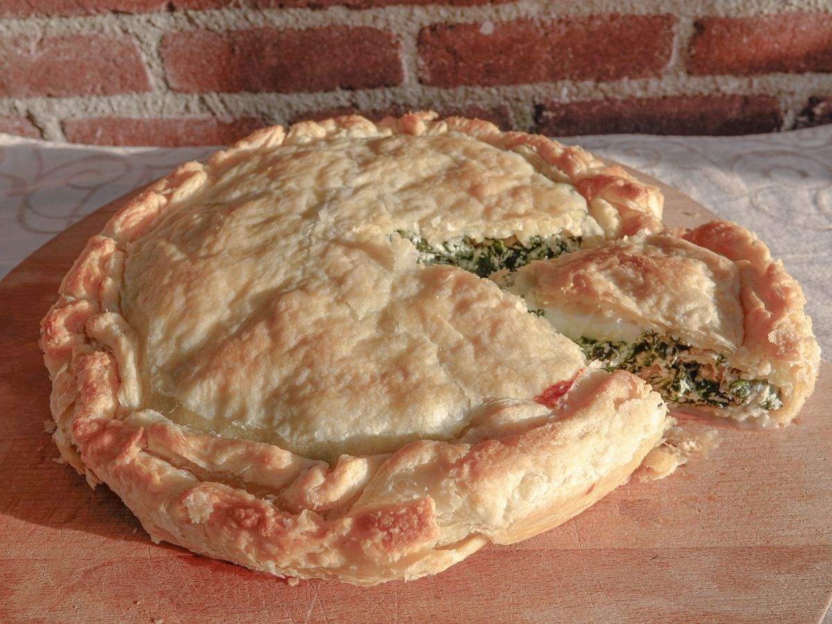 Torta pasqualina (hartige Paastaart)