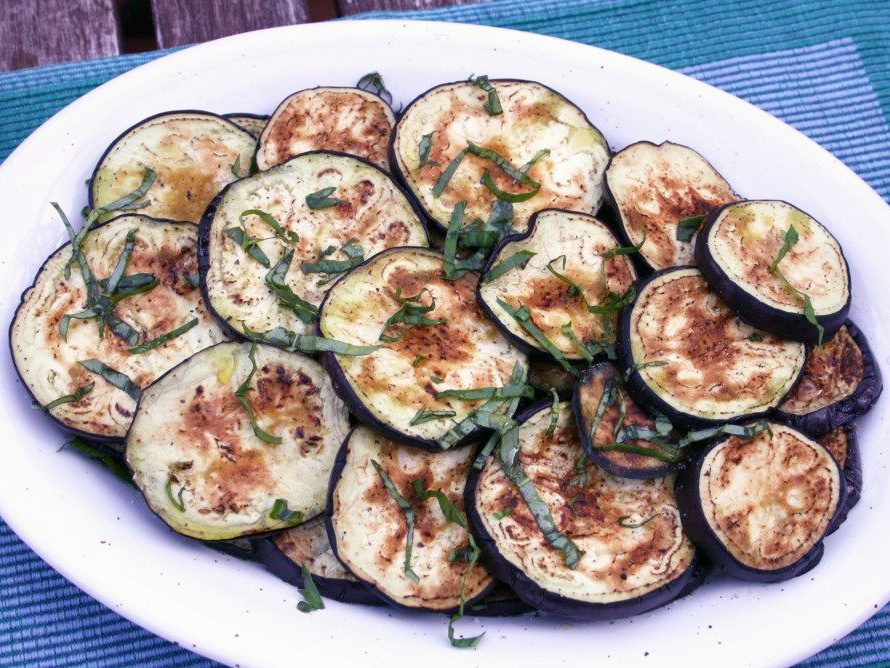 Melanzane grigliate (Gegrilde aubergines)