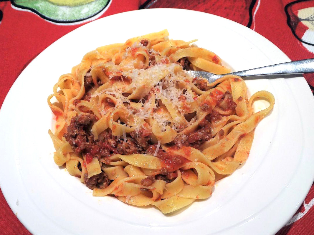 Penne con spinaci e gorgonzola (Penne met spinazie en gorgonzola)