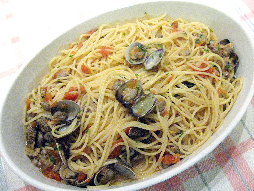 Spaghetti con le vongole