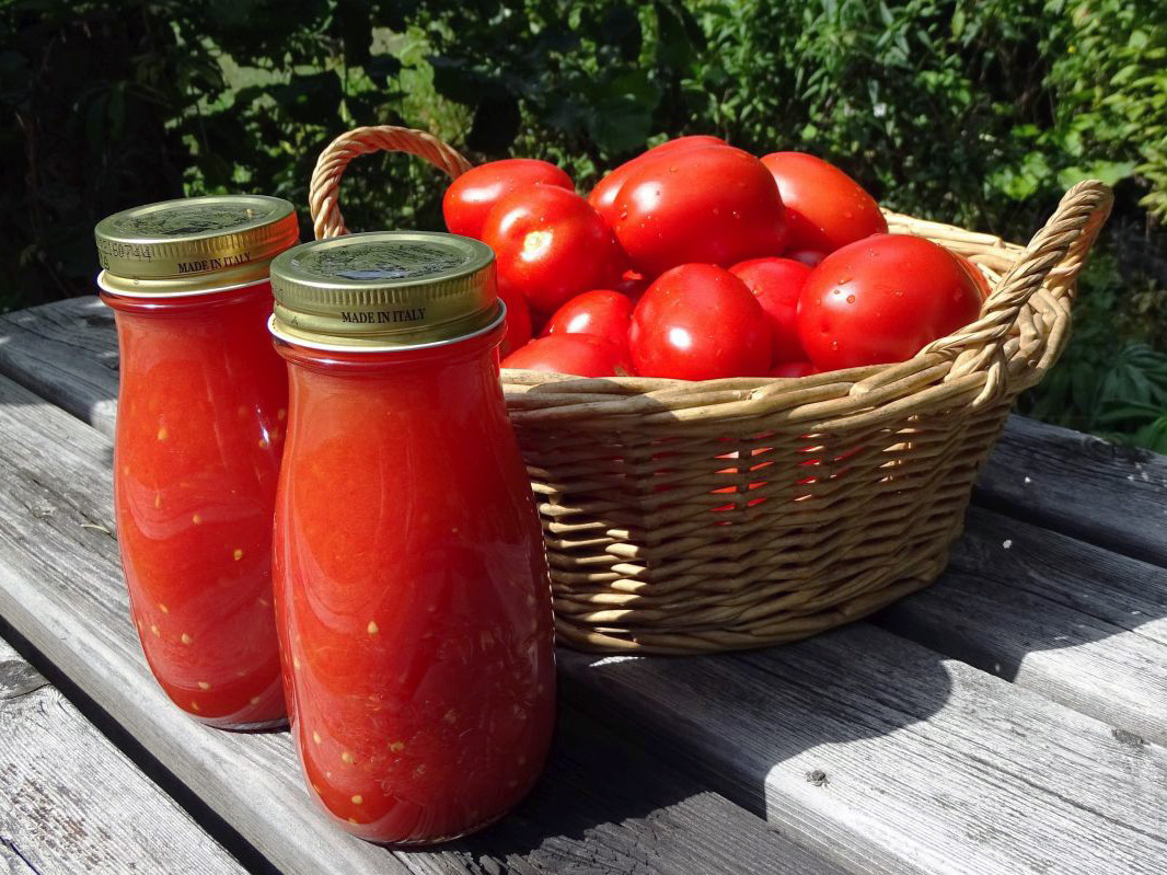 Conserva di pomodoro (Ingemaakte tomaten)