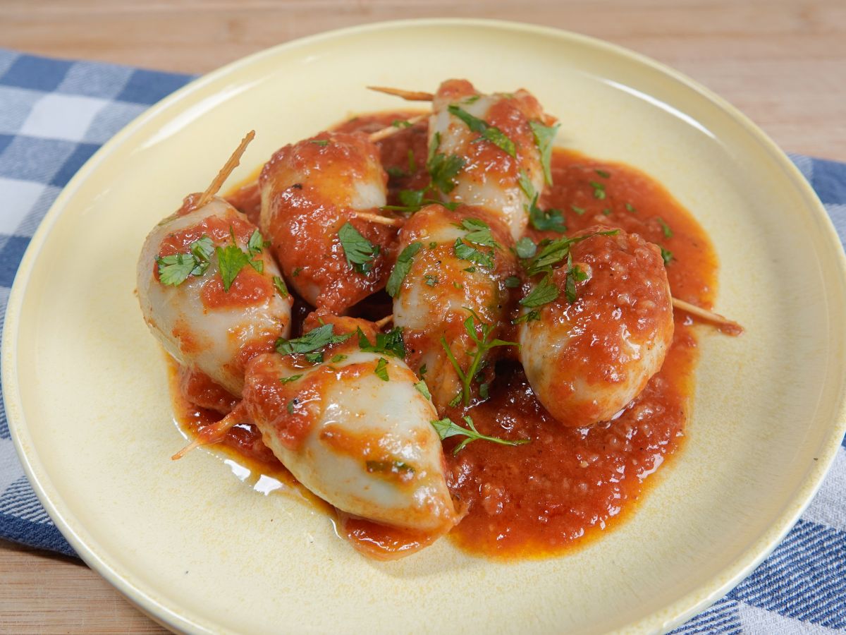 Calamari ripieni (Gevulde calamari)